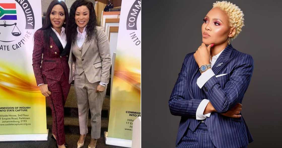 Malusi Gigaba's ex-wife, Norma, says the former cabinet minister owned more than 100 suits. Image: Norma.Mngoma/Instagram Malusi Gigaba's ex-wife, Norma, says the former cabinet minister owned more than 100 suits. Image: Norma.Mngoma/Instagram