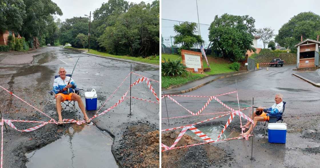 Reactions, pothole, fishing, hilarious Reactions, pothole, fishing, hilarious