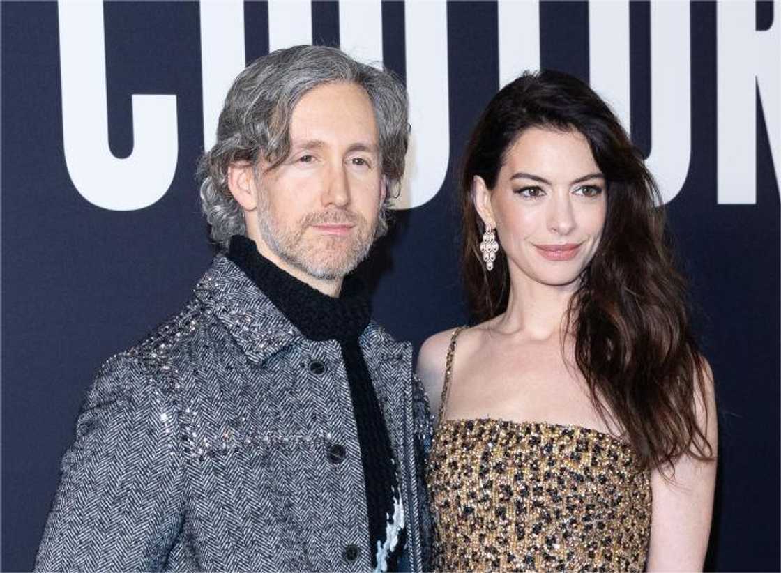 Adam Shulman and Anne Hathaway