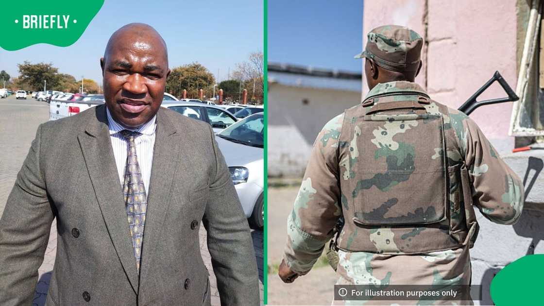 Members of the South African National Defence Force were charged for the murder of Hawks detective Frans Mathipa