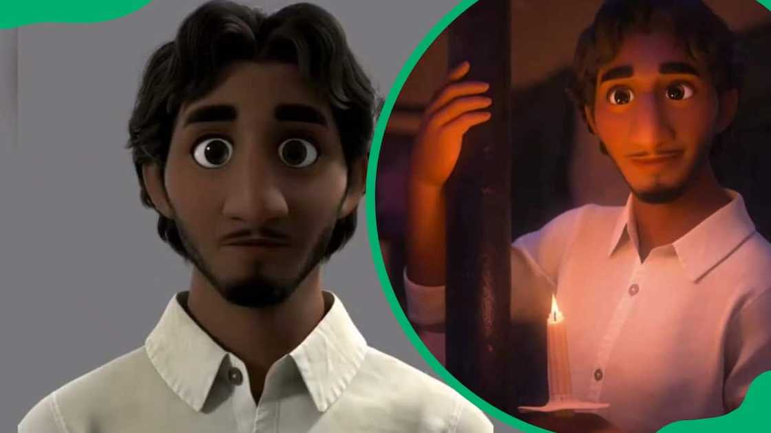 Abuelo with a candle Abuelo with a candle