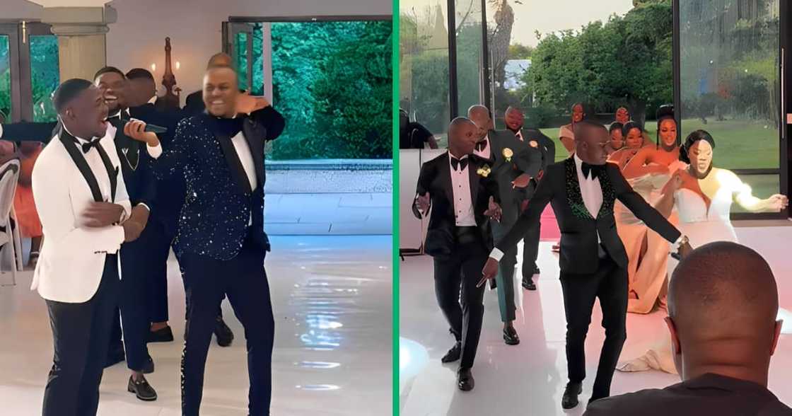 An energetic wedding MC from Limpopo has been dishing the vibes on TikTok, and it has sent him viral An energetic wedding MC from Limpopo has been dishing the vibes on TikTok, and it has sent him viral