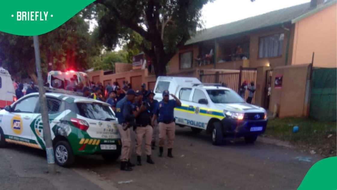 The party said a Nigerian suspect linked to drug trafficking was shot during the operation.