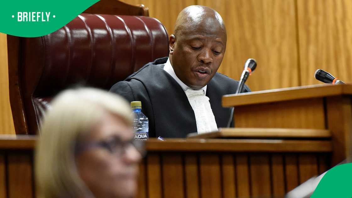 Deputy Judge President Aubrey Ledwaba denied receiving millions to give KT Molefe bail Deputy Judge President Aubrey Ledwaba denied receiving millions to give KT Molefe bail