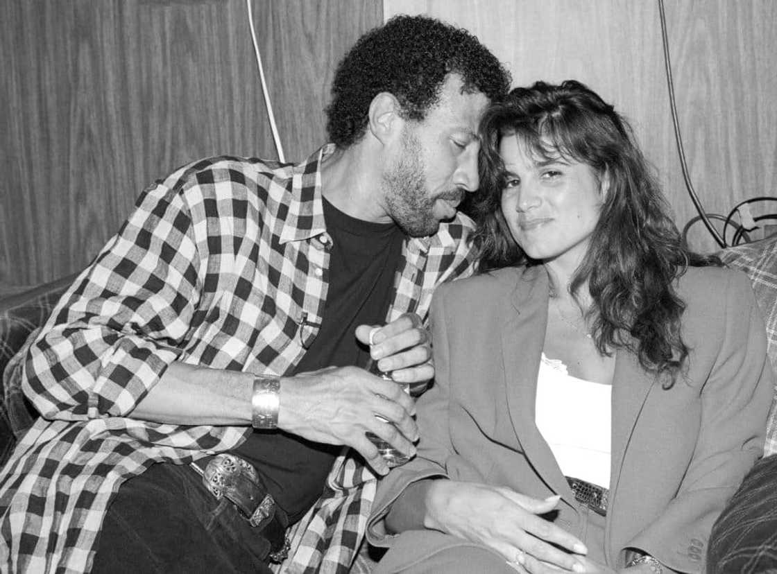 Diane Alexander and girlfriend Lionel Richie