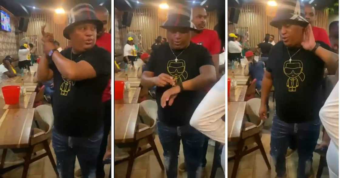 A man's moves on a dancefloor at groove had peeps convinced he was planning a jewellery heist. A man's moves on a dancefloor at groove had peeps convinced he was planning a jewellery heist.