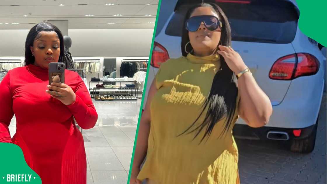 A woman taking a selfie. A woman taking a selfie.