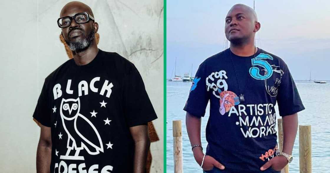 Black Coffee and Euphonik have opened an Amiri store in Sandton. Black Coffee and Euphonik have opened an Amiri store in Sandton.
