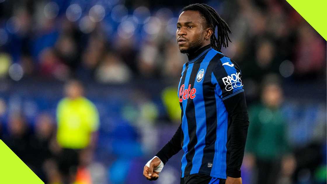 Ademola Lookman in action for Atalanta Ademola Lookman in action for Atalanta