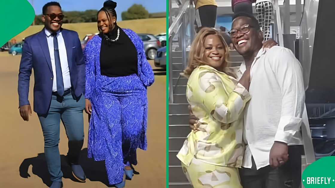 A married couple graduated together at the University of the Witwatersrand. A married couple graduated together at the University of the Witwatersrand.