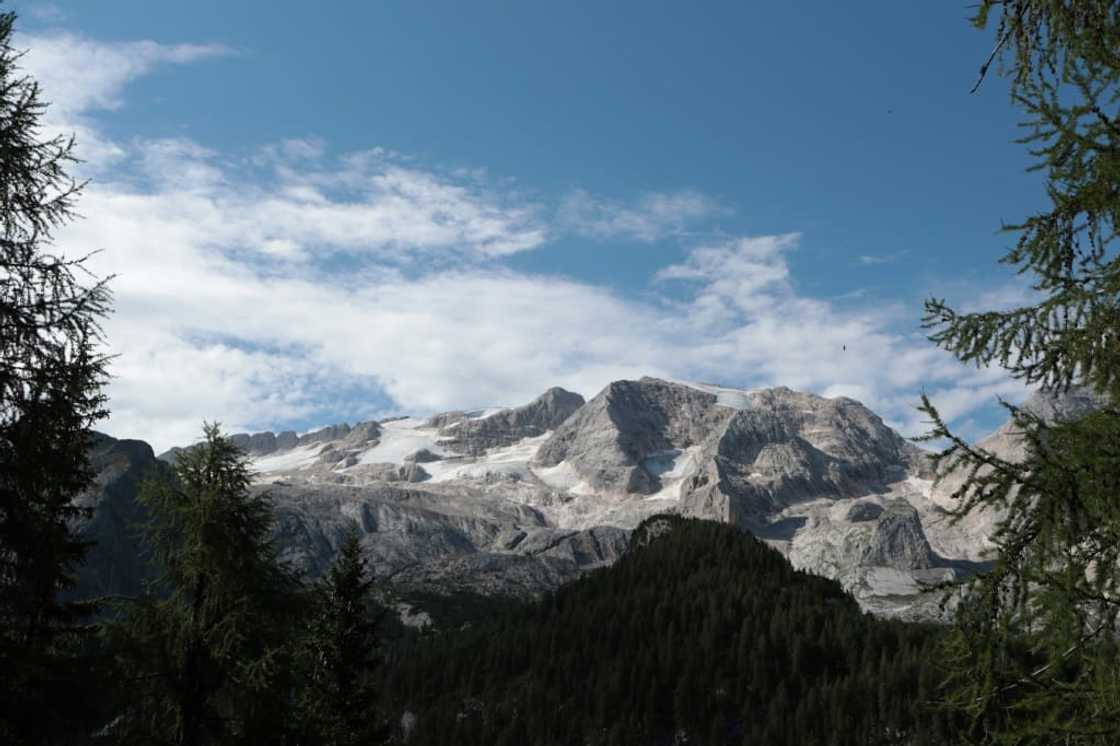 Disaster struck one day after a record-high temperature of 10 degrees Celsius at the summit of Marmolada