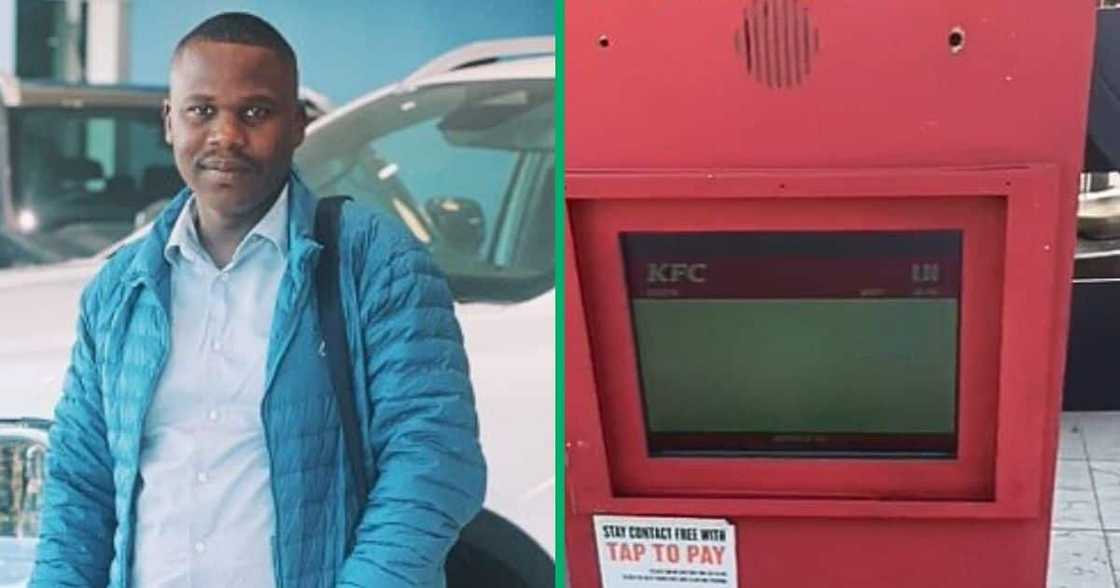 TikTok video of Zulu man flirting at KFC drive-thru with karaoke mic TikTok video of Zulu man flirting at KFC drive-thru with karaoke mic