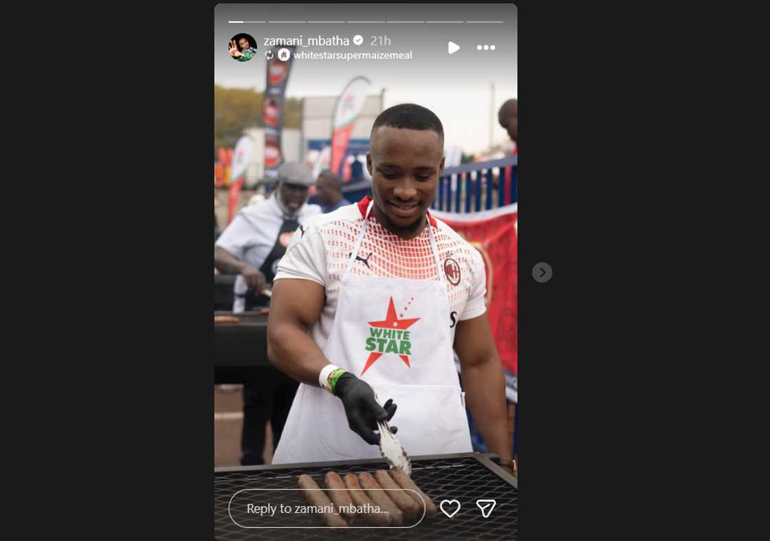 Zamani celebrated his Heritage Day in Pretoria with his fans