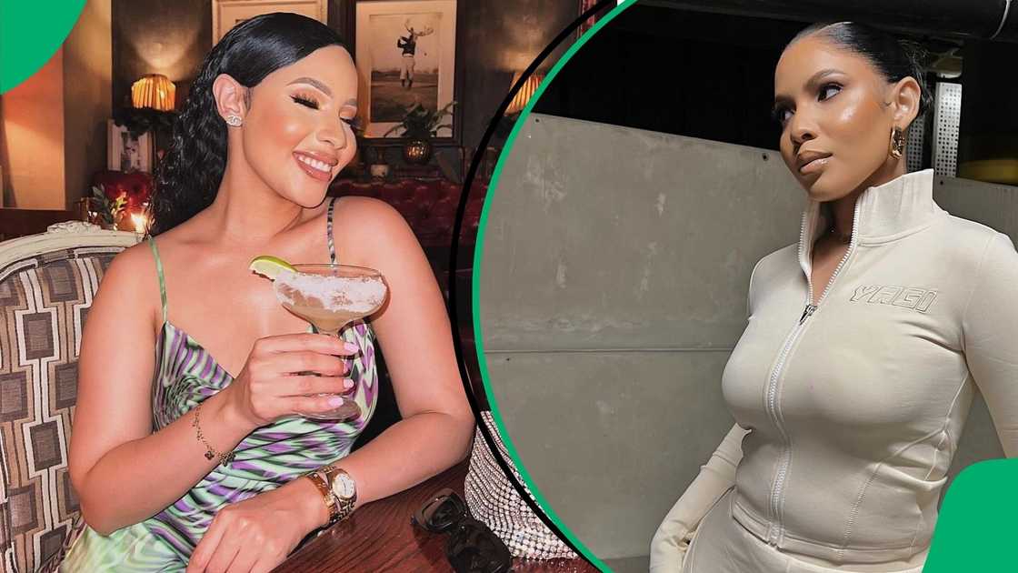 Thuli Phongolo showed off her gorgeous figure