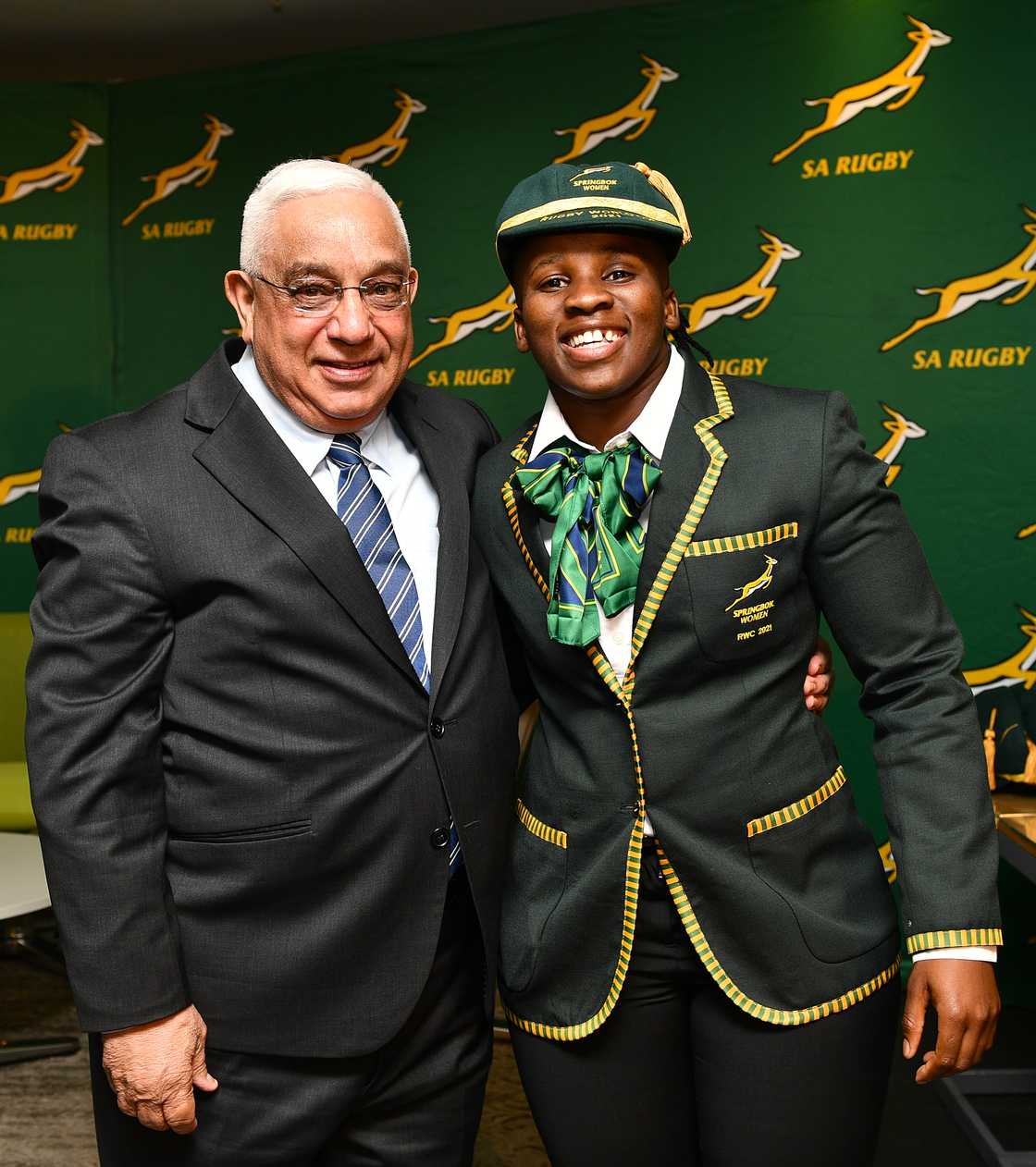 SA Rugby, Mark Alexander, Lusanda Dumkw, Springboks SA Rugby, Mark Alexander, Lusanda Dumkw, Springboks