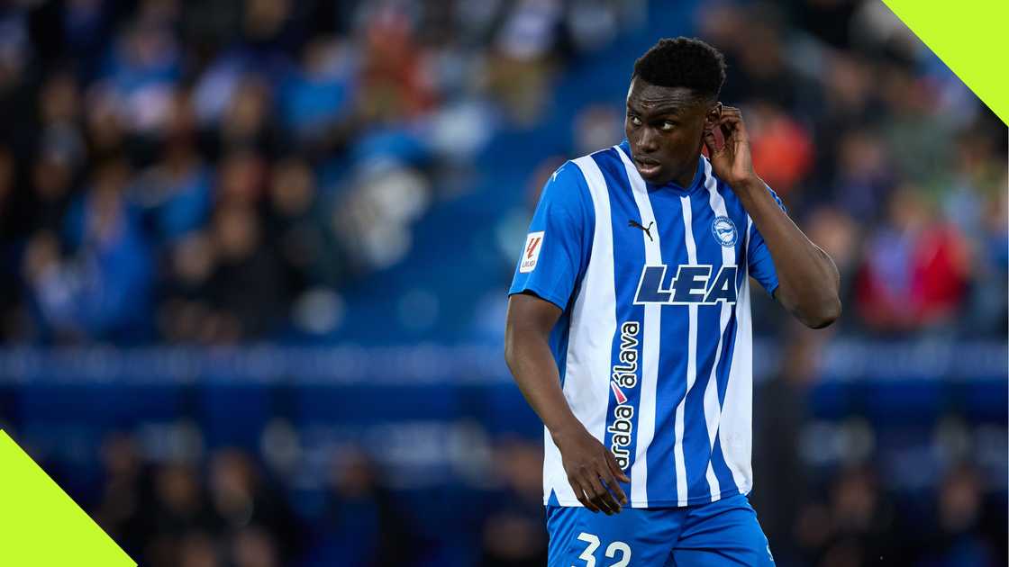 Samuel Omorodion during his time at Deportivo Alaves. Samuel Omorodion during his time at Deportivo Alaves.