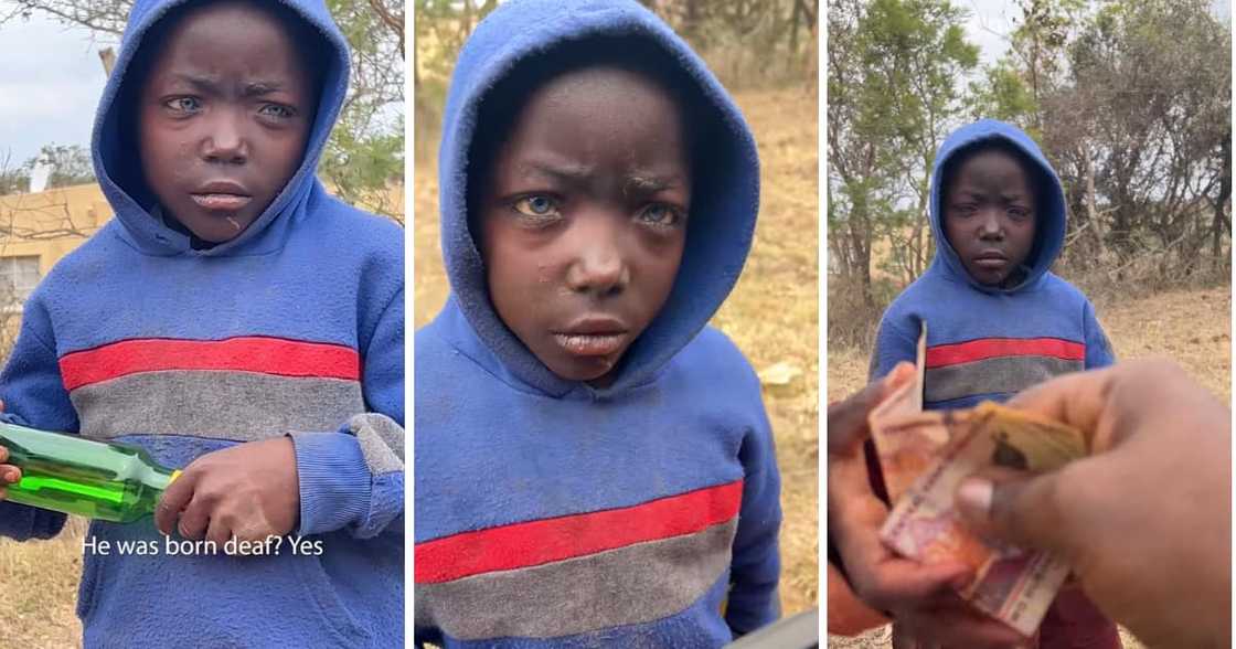 BI Phakathi's altruism led him to help a deaf child with beautiful eyes and his brother with R2 000. BI Phakathi's altruism led him to help a deaf child with beautiful eyes and his brother with R2 000.