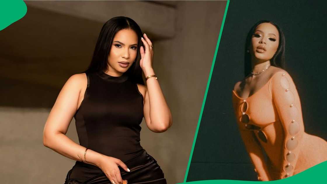 Thuli Phongolo bares all in hot swimsuit photo