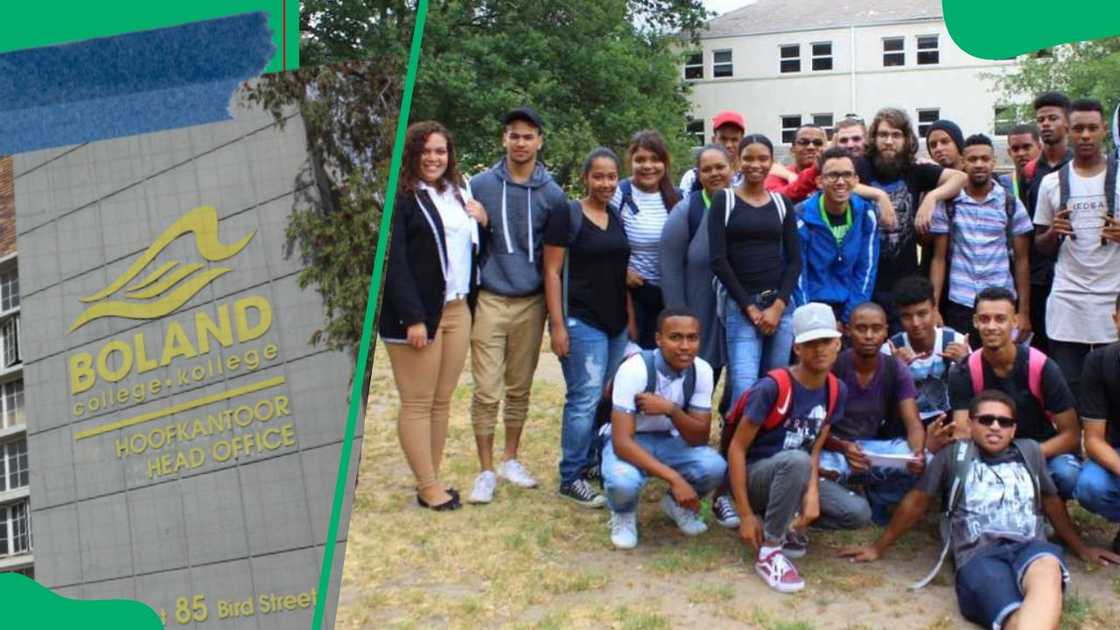 Boland College Stellenbosch Campus during their orientation for new students and a section of the institution's head office plaza. Boland College Stellenbosch Campus during their orientation for new students and a section of the institution's head office plaza.
