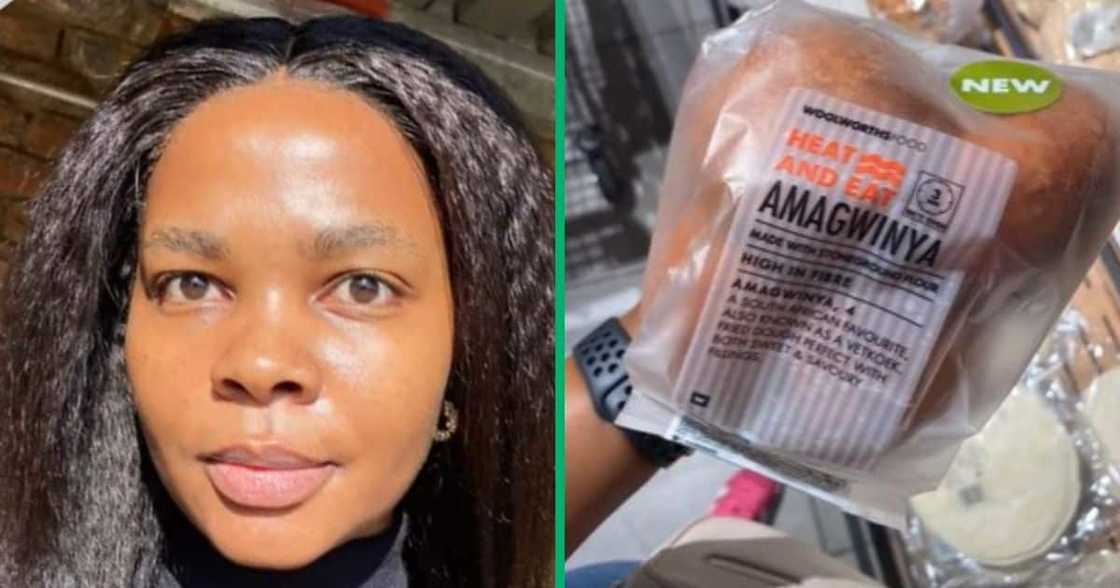 TikTok video of Woolworths amagwinya and dombolo TikTok video of Woolworths amagwinya and dombolo