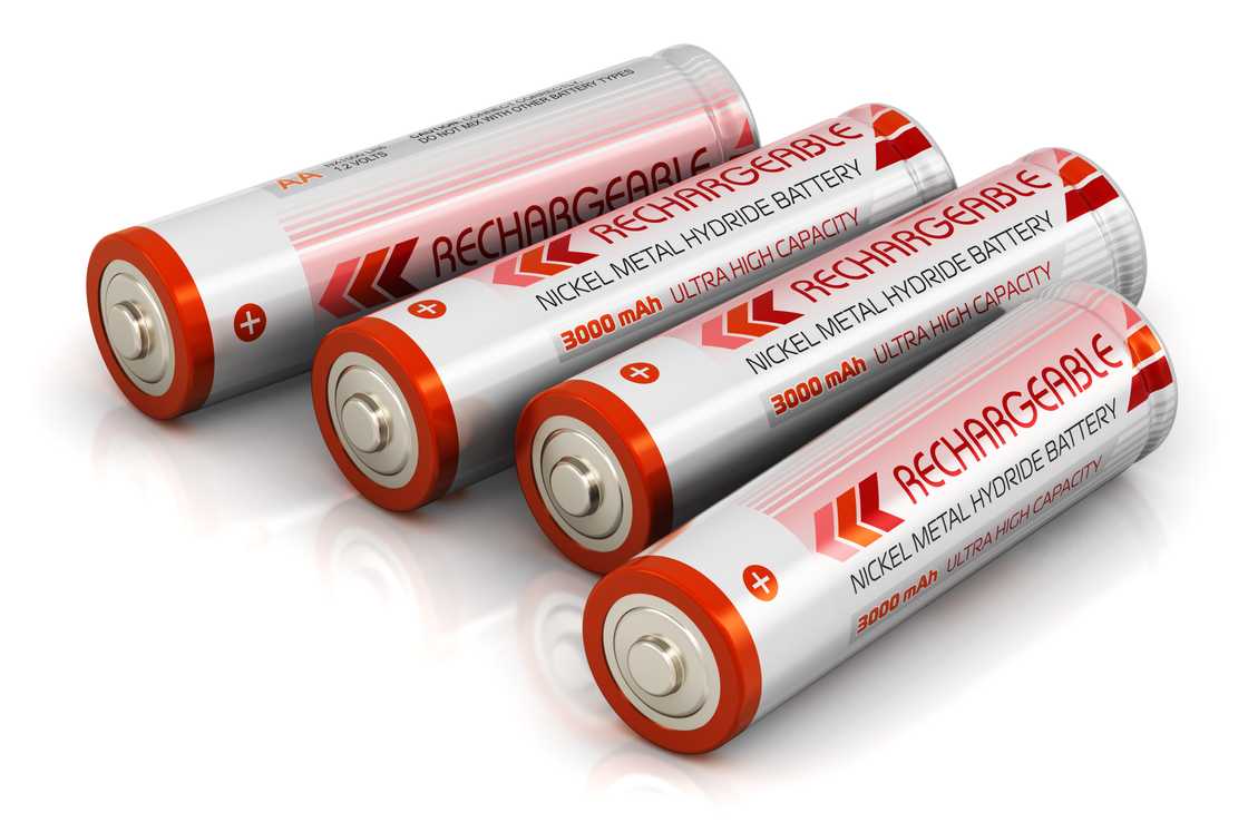 AA type size batteries