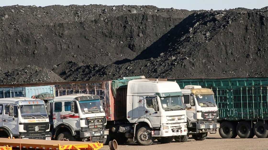 For years coal has been transported in trucks to China, a process that has led to long queues at the border and frequent accidents For years coal has been transported in trucks to China, a process that has led to long queues at the border and frequent accidents