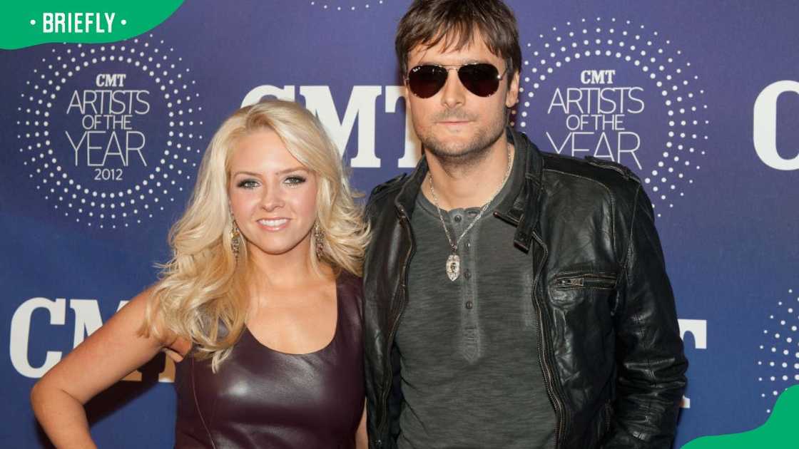 Eric Church and Katherine Blasingame during the 2012 CMT Awards Eric Church and Katherine Blasingame during the 2012 CMT Awards