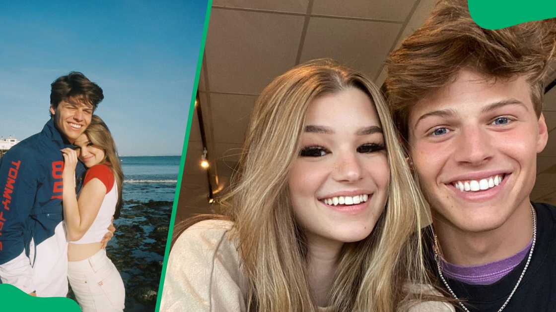 Brooke Monk with her boyfriend Sam Dezz Brooke Monk with her boyfriend Sam Dezz