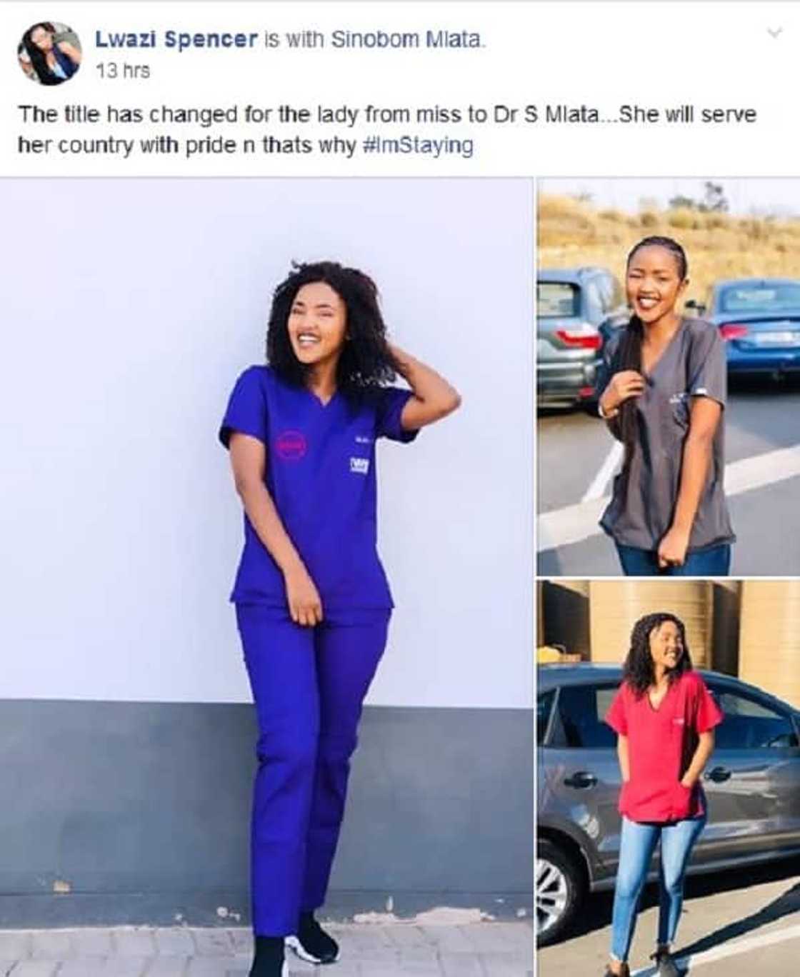 Photos of gorgeous doctor wins over Mzansi: "Beauty and brains" Photos of gorgeous doctor wins over Mzansi: "Beauty and brains"