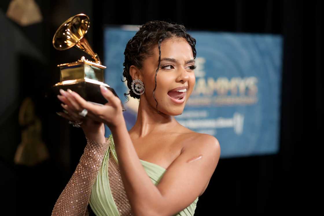 Tyla made history with her first Grammy award Tyla made history with her first Grammy award