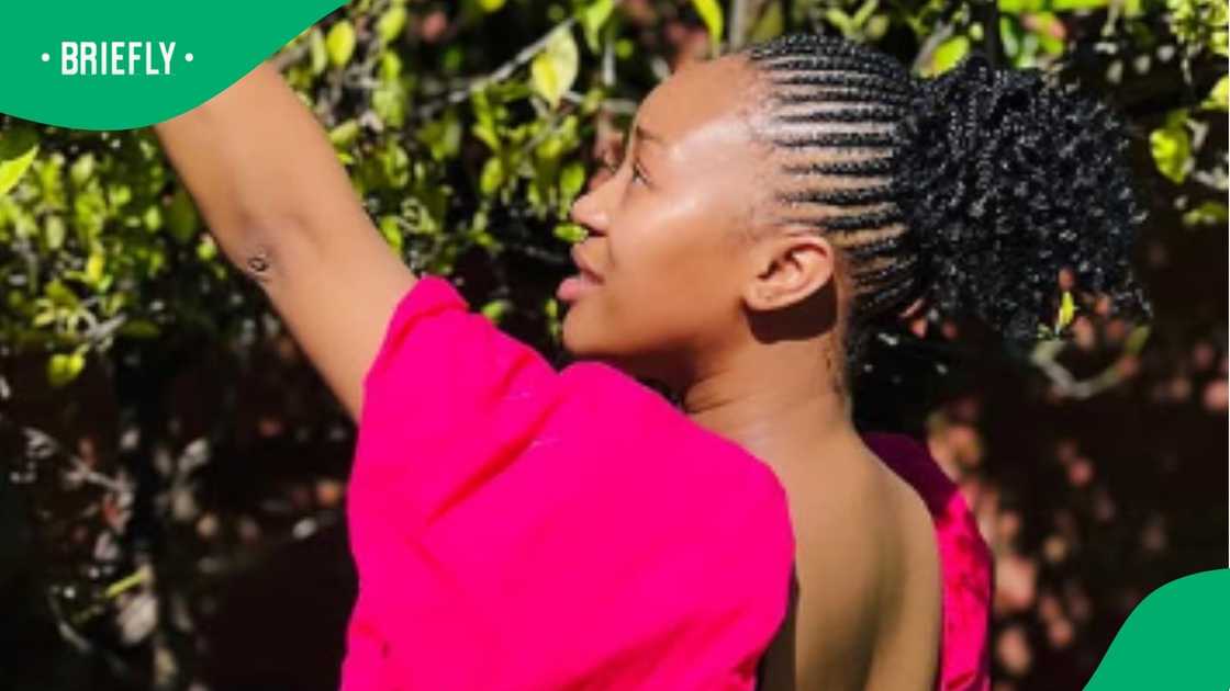 Samukele Mkhize celebrates her wedding online