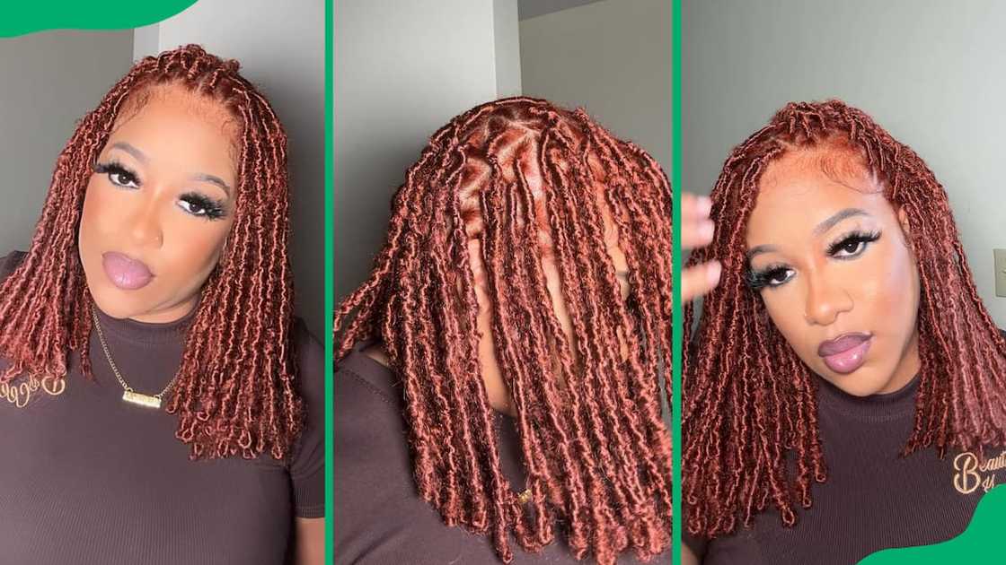 Simple butterfly locs Simple butterfly locs
