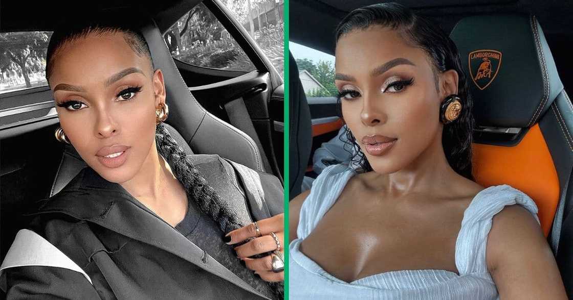 Kefilwe Mabota bought a new Bentley Kefilwe Mabota bought a new Bentley