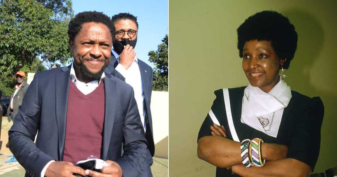 Mbuyiseni Ndlozi, Ma Winnie Mandela, Throwback Pic, SA, mixed reactions, Twitter