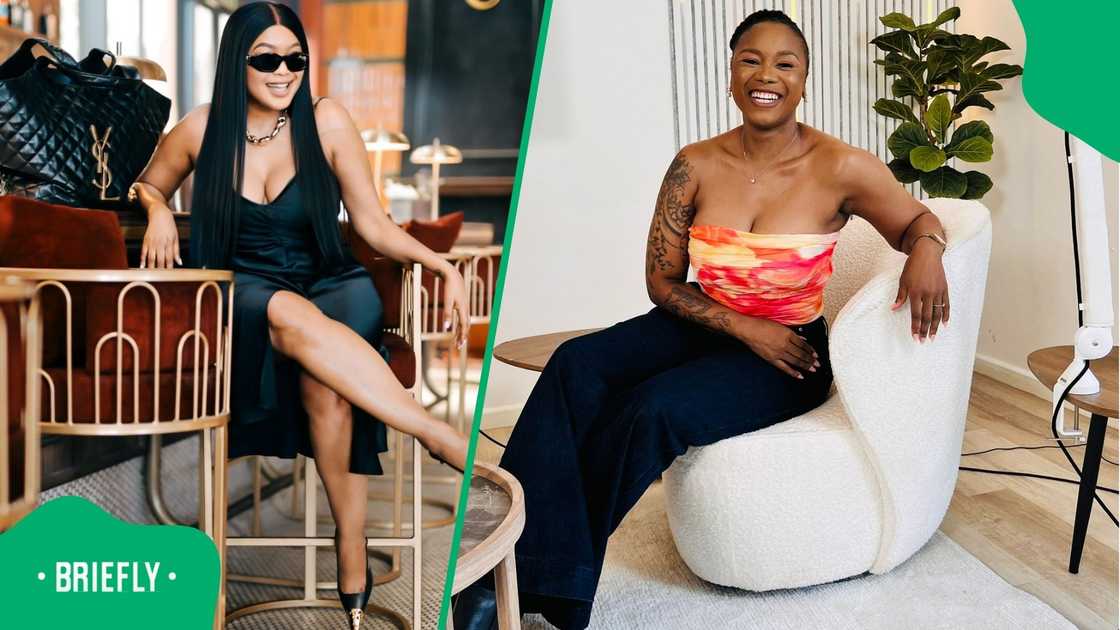 Jackie Phamotse has endorsed Lerato Kganyago's pads. Jackie Phamotse has endorsed Lerato Kganyago's pads.