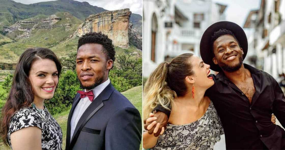 Mzansi actor Nyaniso Dzedze and his gorgeous wife are having a baby