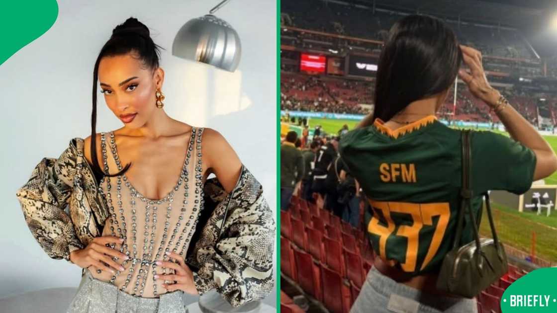 Sarah Langa fueled the Sacha Feinberg-Mngomezulu dating rumours
