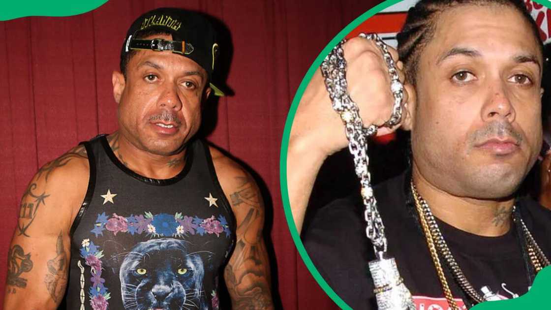 American rapper Benzino at an event American rapper Benzino at an event