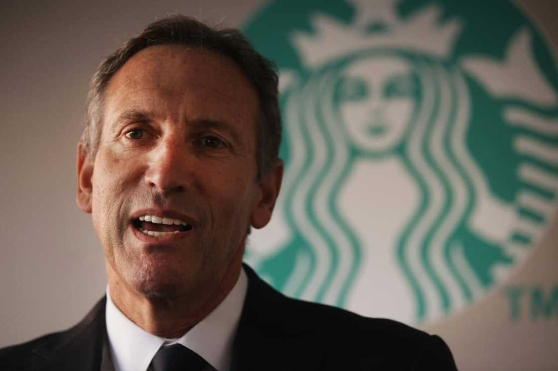 Starbucks interim CEO Howard Schultz said the coffee chain was commited to China, but acknowledged that its performance in the market would be choppy