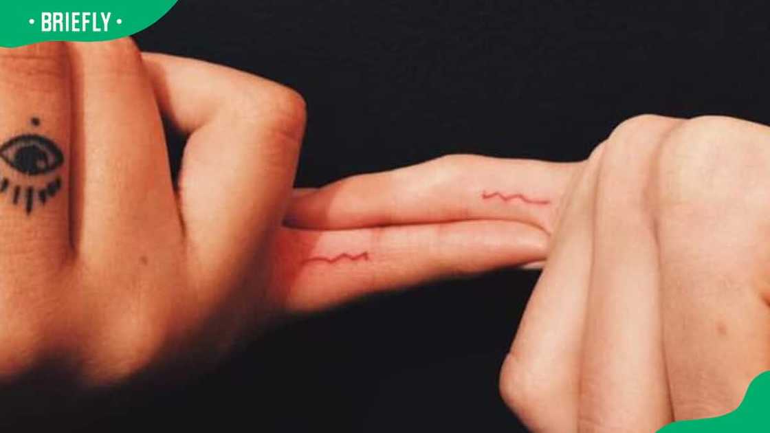 Kylie Jenner's M tattoo Kylie Jenner's M tattoo