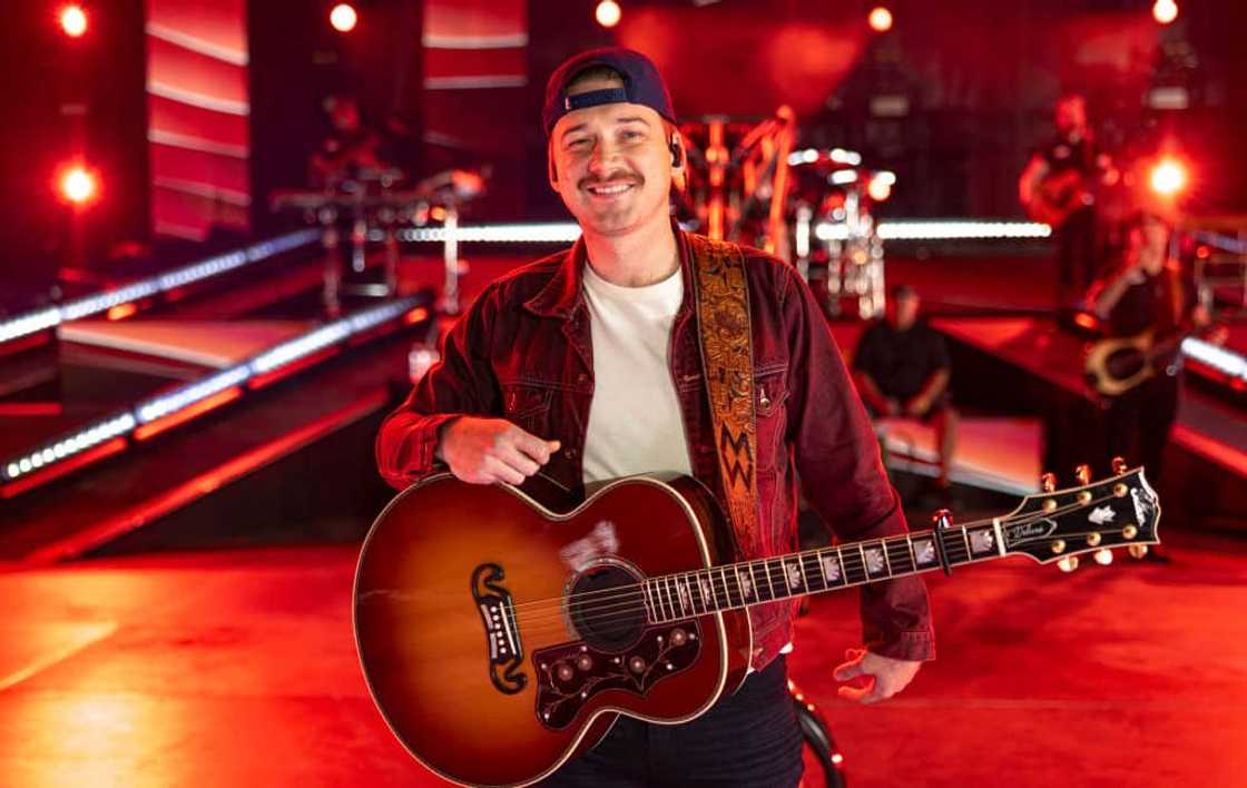 Morgan Wallen at a Billboard Music Awards Morgan Wallen at a Billboard Music Awards