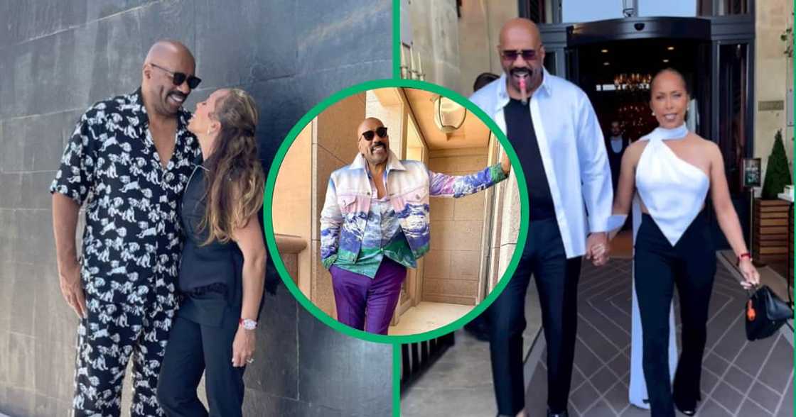 Steve Harvey opened up about how he met his wife Majorie