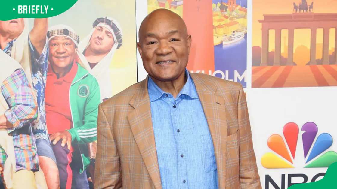 George Foreman attends the premiere of NBC's "Better Late Than Never" George Foreman attends the premiere of NBC's "Better Late Than Never"