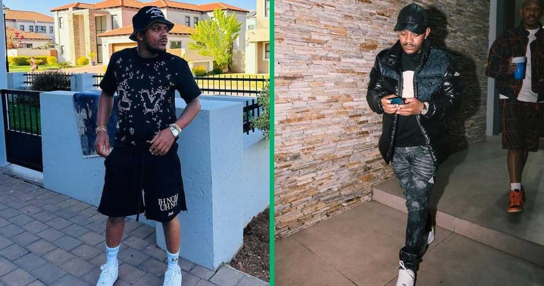 Kabza De Small's wife is being accused of self-praise by social media users Kabza De Small's wife is being accused of self-praise by social media users