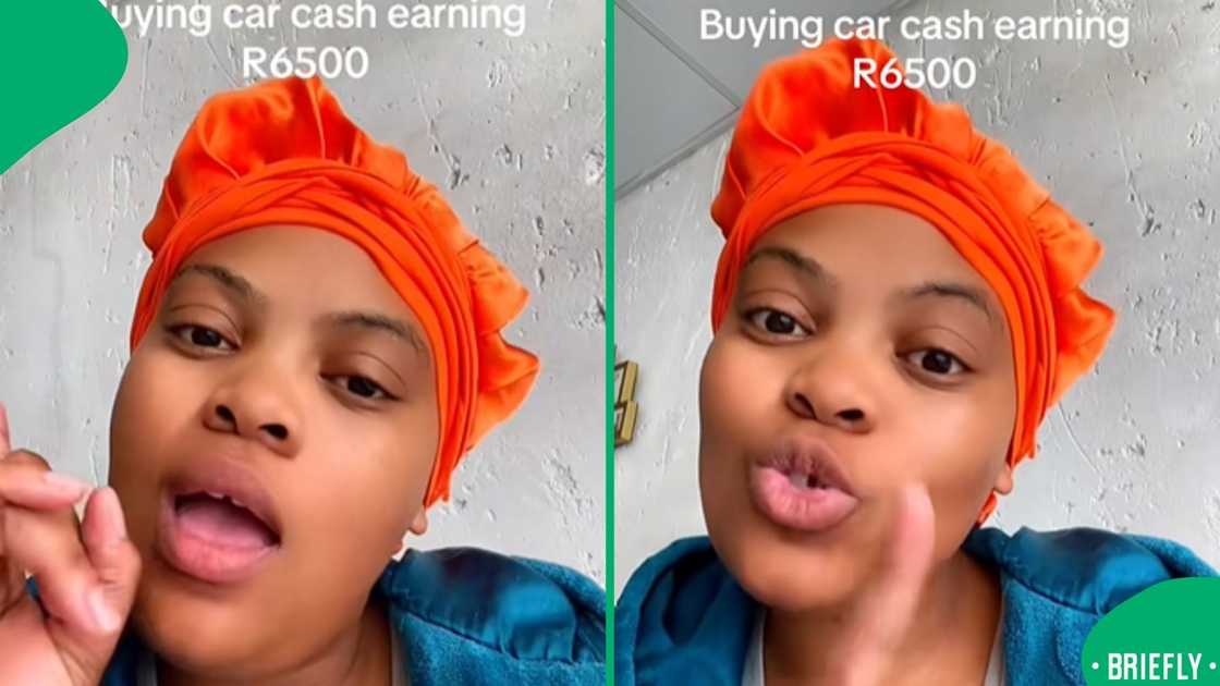 The woman did a vlog, revealing how she bought a fleet of cars using a small salary