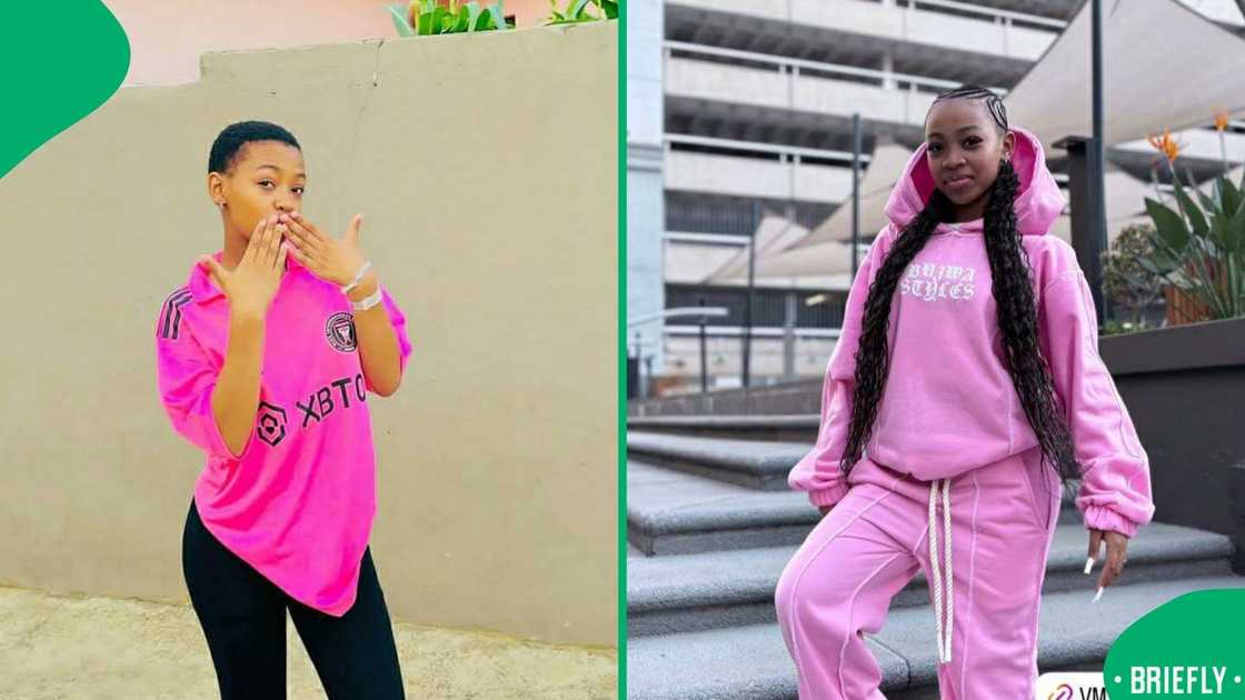 A young woman went viral. A young woman went viral.