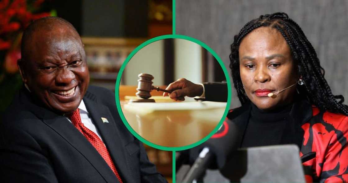 Advocate Busisiwe Mkhwebane lost her ConCourt bid to have her suspension overturned Advocate Busisiwe Mkhwebane lost her ConCourt bid to have her suspension overturned