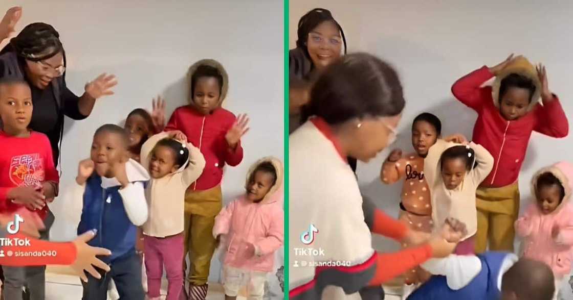 TikTok video shows kid stepping in birthday cake