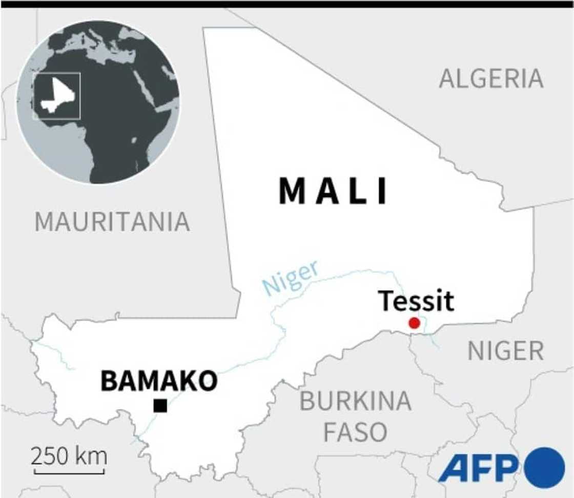 Tessit lies in the heart of the troubled 'three-border' region