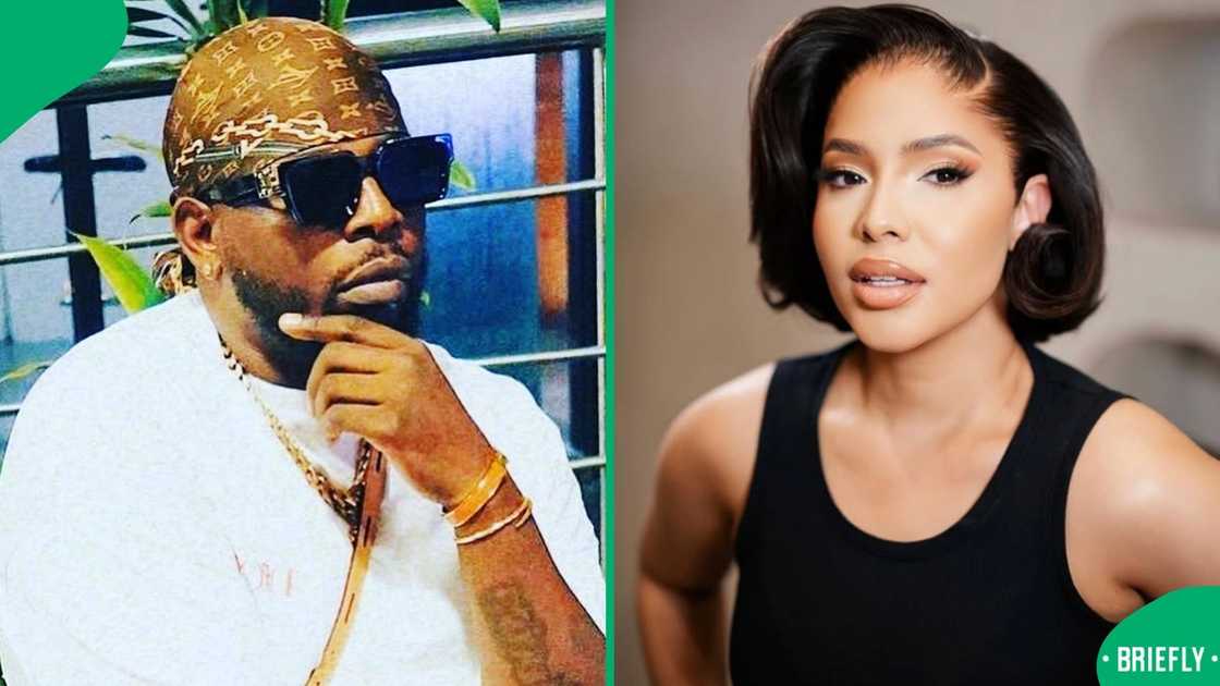 Online users wondered if DJ Maphorisa wet his pants